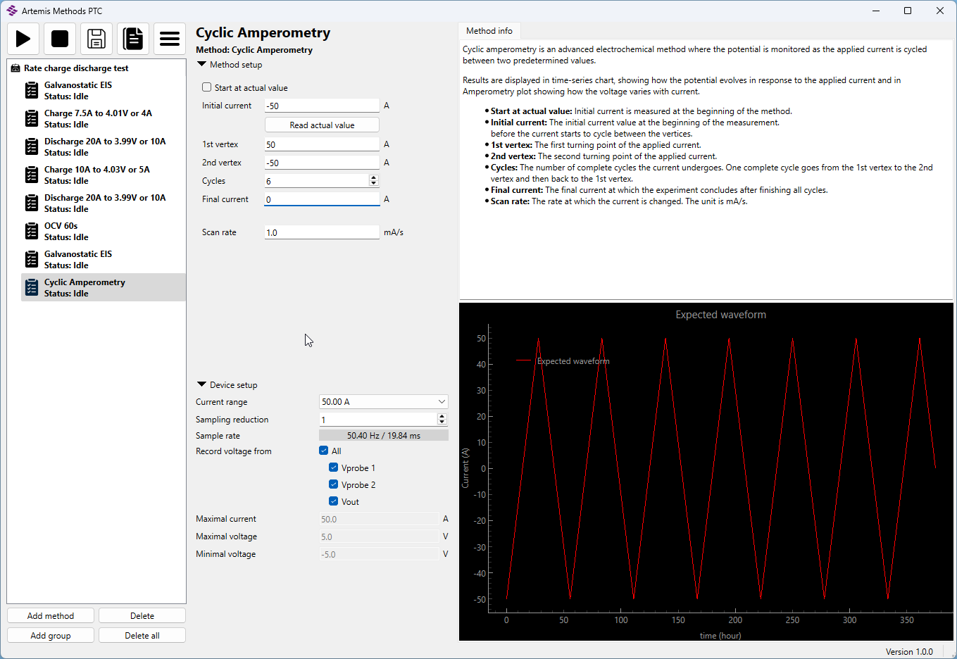 artemis-screenshot-CA-waveform-preview