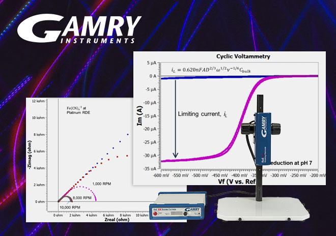 【Gamry】旋轉電極上的電化學阻抗譜 (EIS)